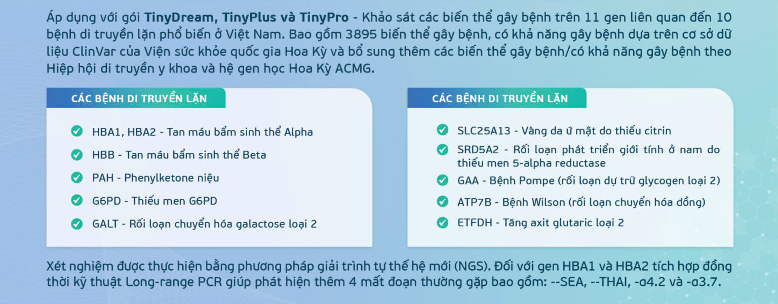 NIPT phạm vi khảo sát