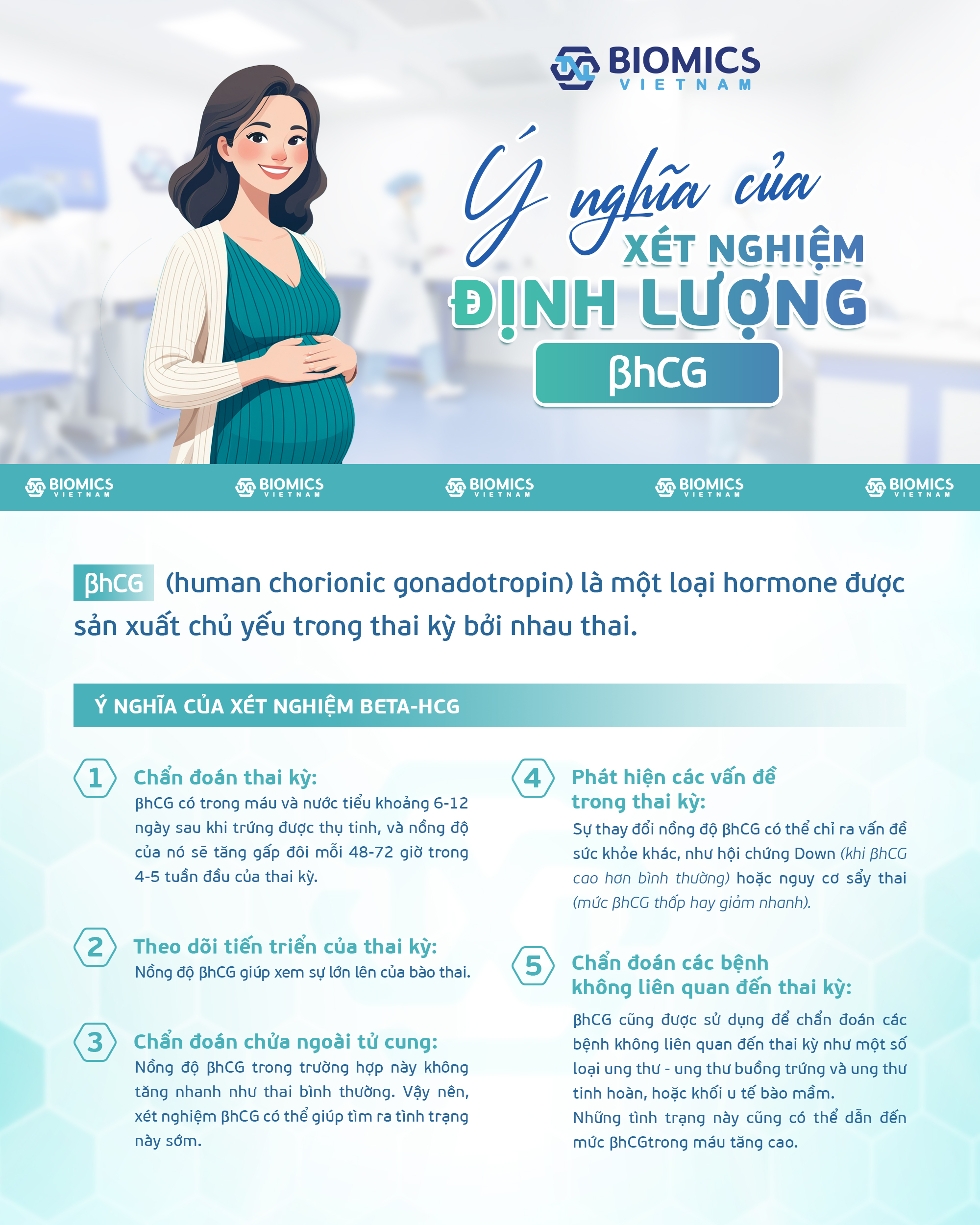 Ý nghĩa của xét nghiệm định lượng beta-HCG