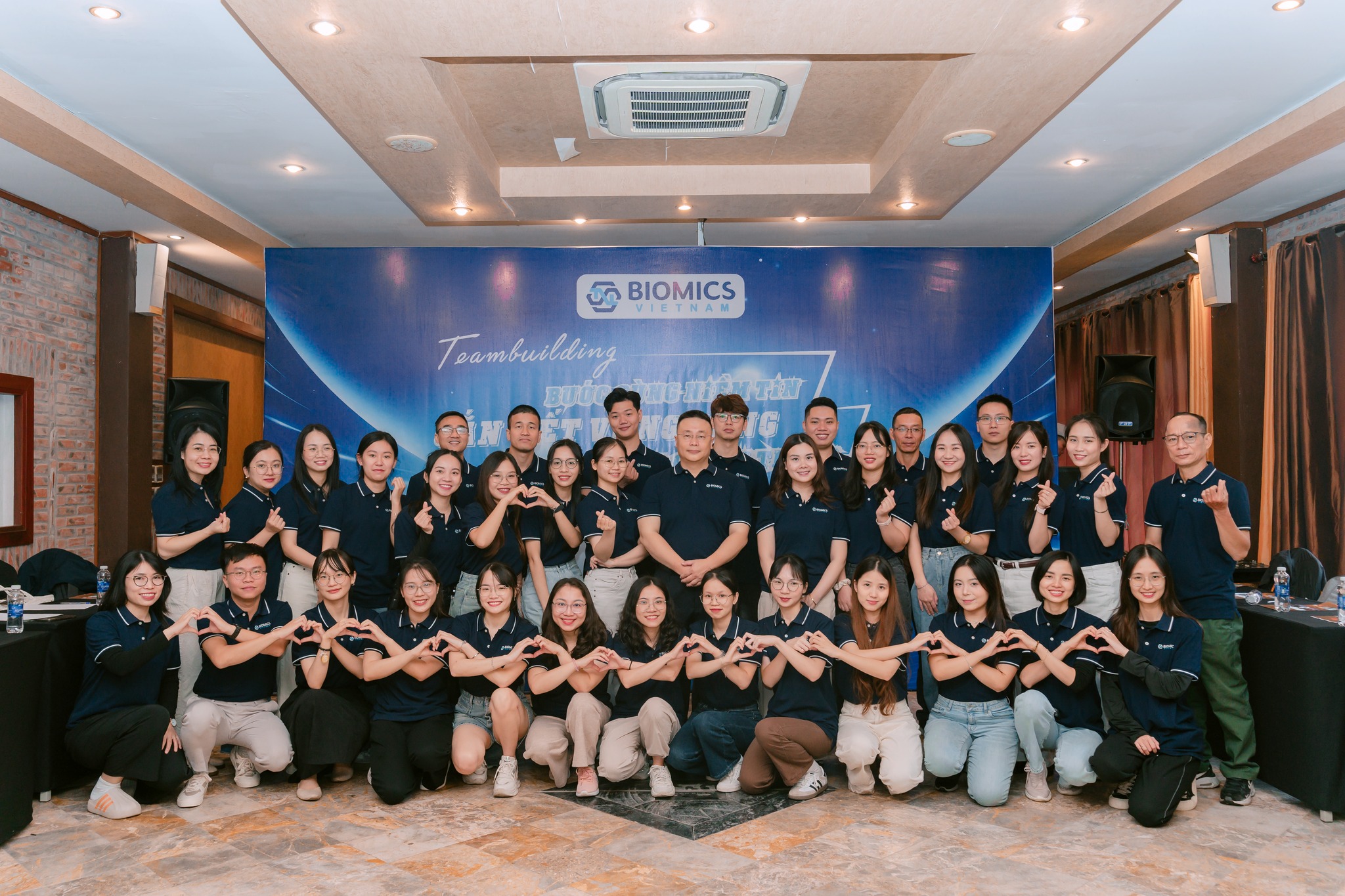 Biomics Vietnam đã tổ chức chương trình Team Building cho toàn thể CBCNV